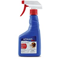 Adams Además de pulgas y garrapatas en Spray para Perros y Gatos- 16 onzas